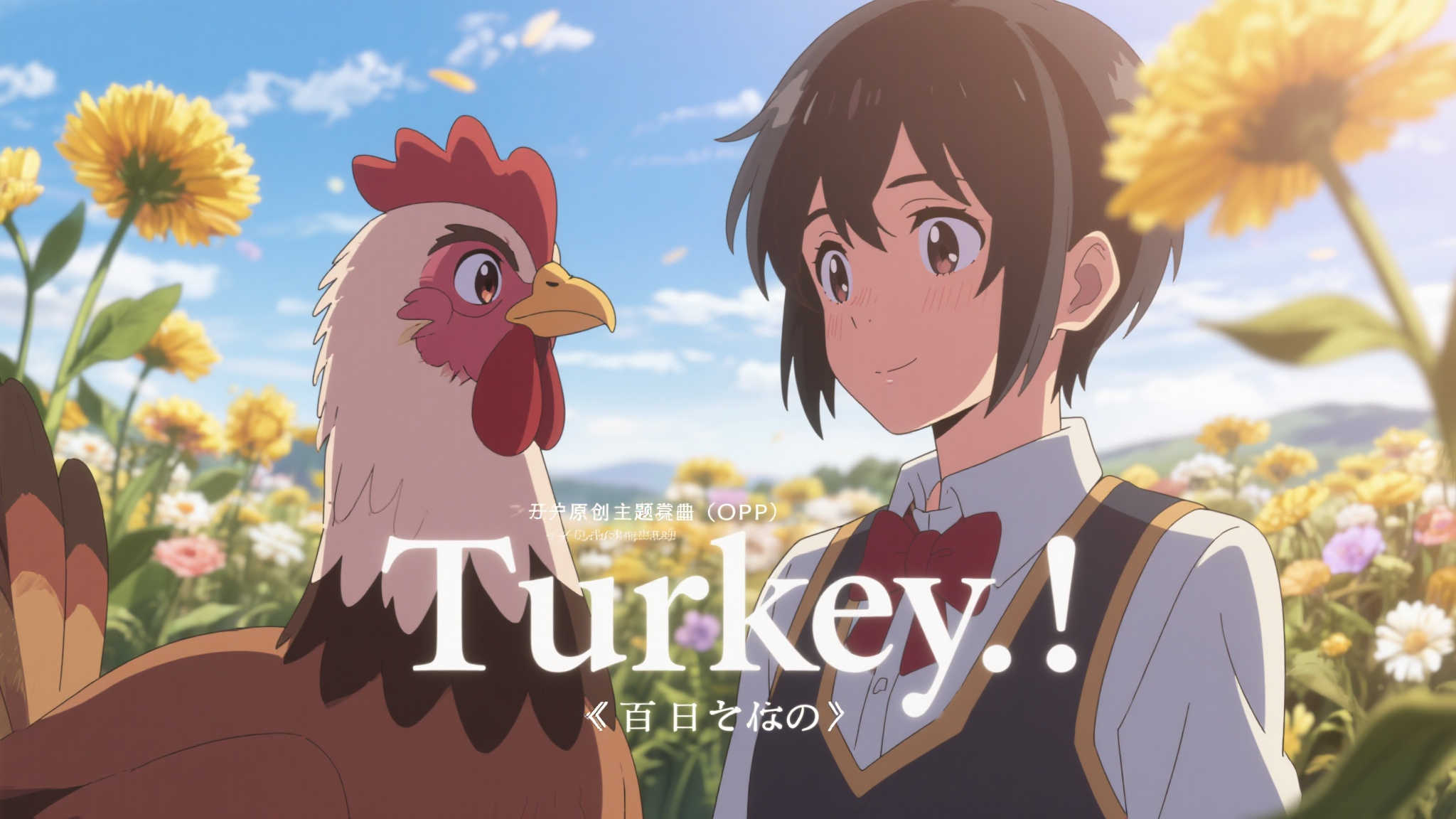 全新TV动画《Turkey!》宣传片公开！主题曲锁定《百日草