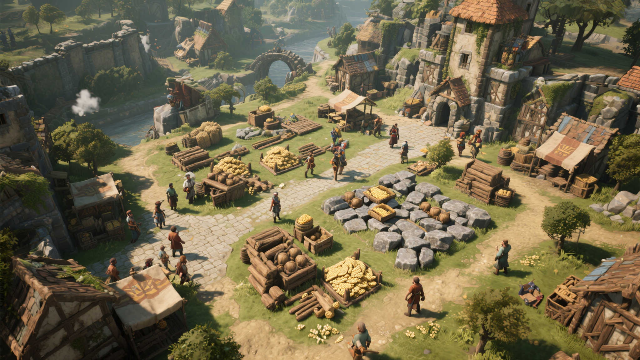 探秘中世纪建筑魅力：《筑城记：中世纪》内容提前揭晓