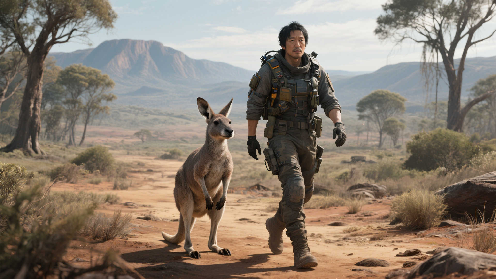 探索澳洲荒野:与袋鼠为伴的冒险旅程 探索澳洲荒野:与袋鼠为伴的冒险旅程