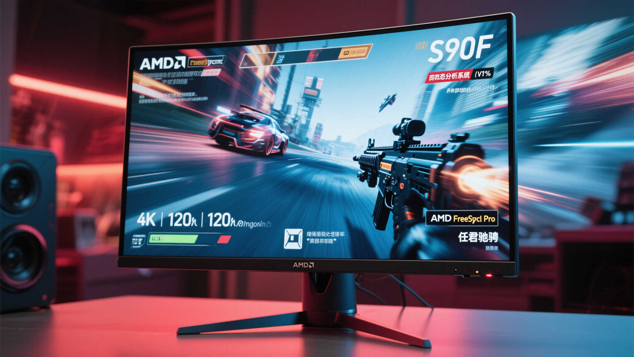 三星42英寸OLED S90F深度解析：音画巅峰丝滑体验，游戏电视新标杆